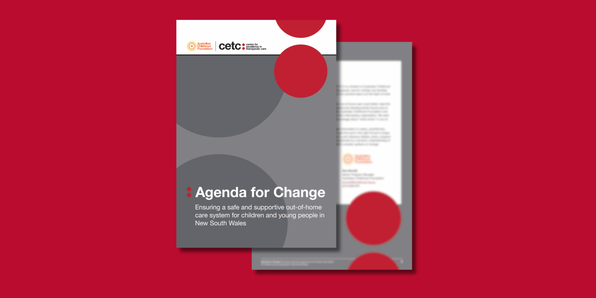 Agenda for Change: Ensuring a safe and supportive out-of-home care system for children and young people in New South Wales