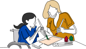 Foster carer supporting a child – foster care in Australia